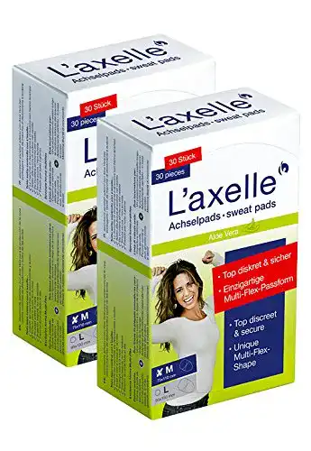 Achselpads L’axelle, Größe M, 60 Stück, zum Einkleben