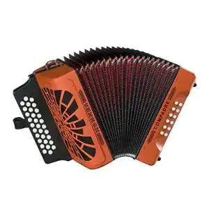 Akkordeon Hohner Accordions Hohner Compadre GCF , Orange