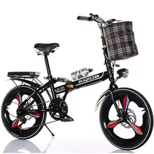 Klapprad RDMSLKQ 20 Zoll Licht Aluminium-Faltrad-