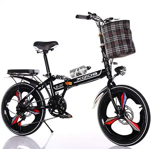 Klapprad RDMSLKQ 20 Zoll Licht Aluminium-Faltrad-