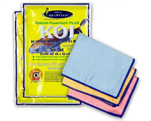 Aqua-Clean-Tücher AQUA CLEAN Koi Mikrofaser, Set 6-teilig