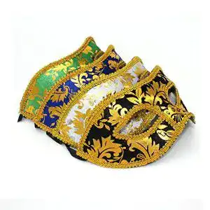 Venezianische Maske VKI ® 4Pcs Herren Venetianische Maskerade