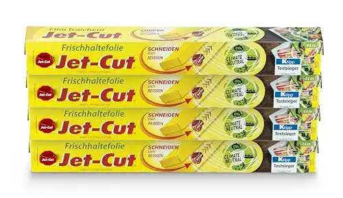 Frischhaltefolie Jet-Cut, Consumer 30cm x 44 m, 4 Stück im Set