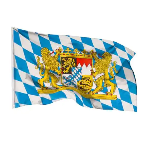 Bayern-Flagge Aricona Bayern Flagge 90 x 150 cm Messing-Ösen