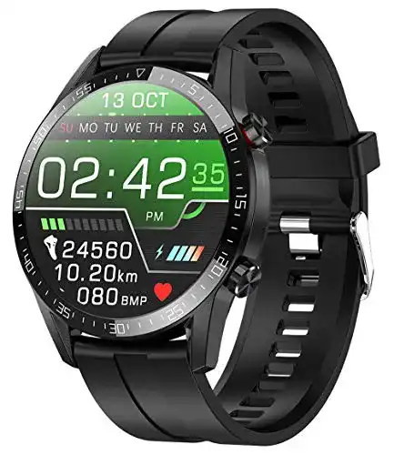 EKG-Uhr jpantech Smartwatch Voll Touch Screen IP68
