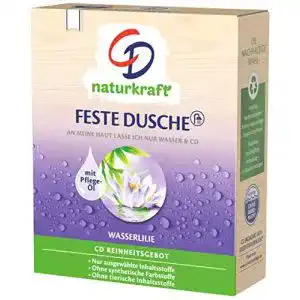 CD-Duschgel CD Feste Dusche ‘Wasserlilie’, 2 x 75 g, mit Kokosöl