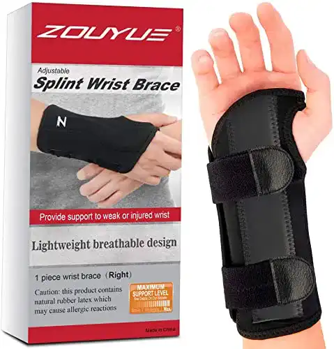 Handgelenkbandage ZOUYUE Handgelenk Bandagen Groß, Rechts