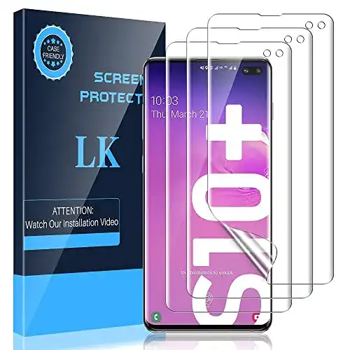 Samsung-Galaxy-S10-Plus-Schutzfolie LK 3 Stück Schutzfolie