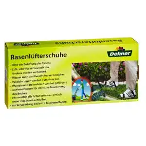 Rasenlüfter-Schuhe Dehner Rasenlüfterschuh Sunny, grün