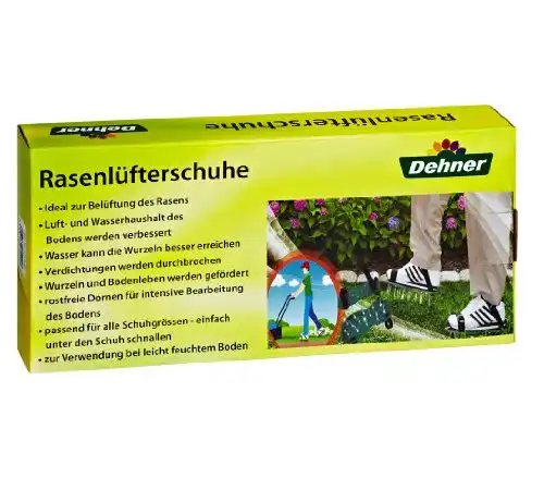 Rasenlüfter-Schuhe Dehner Rasenlüfterschuh Sunny, grün