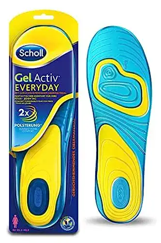 Einlegesohlen Scholl GelActiv Everyday für Freizeitschuhe 35,5-40,5