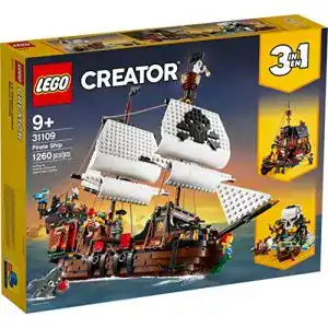 Lego-Schiff LEGO 31109 Creator 3-in-1 Piratenschiff Spielset