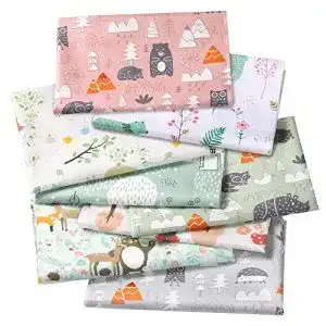 Kinderstoffe Comius Sharp Baumwollstoff Patchwork Stoffe, 8 Stück