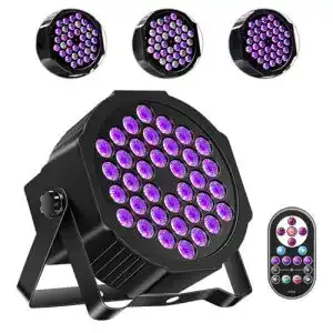 Schwarzlicht-Strahler NIPEECO UV Schwarzlicht, 36 LEDs UV