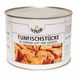 Thunfisch-Dose La Perla Thunfischstücke in eigenem Saft, 1705 g