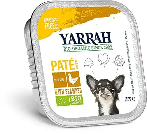Die beste Yarrah-Hundefutter Yarrah Bio Hundefutter, Paté Huhn, 12er Pack 2026 Test Bestseller Yarrah-Hundefutter Yarrah Bio Hundefutter, Paté Huhn, 12er Pack