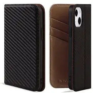 iPhone-13-Leder-Case VISOUL iPhone 13 Hülle, Handyhülle