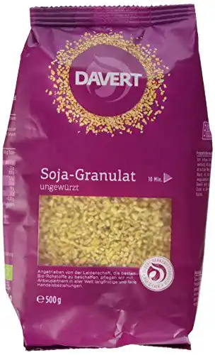 Die beste Veganes Hack Davert Soja-Granulat, 500 g, Bio 2026 Test Bestseller Veganes Hack Davert Soja-Granulat, 500 g, Bio