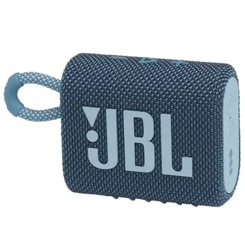 Bluetooth-Lautsprecher JBL GO 3 kleine Bluetooth Box in Blau