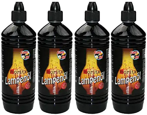 Lampenöl Moritz 4 Liter für Öllampen Bambusfackeln Gartenfackel
