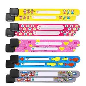Notfallarmband Kinder Ponangaga 10 Stück Wasserfest