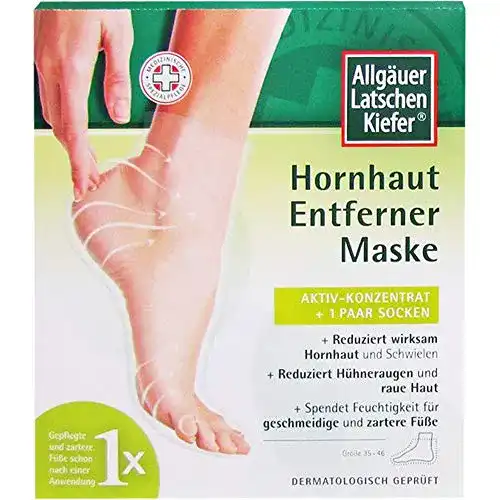 Fußmaske Allgäuer Latschenkiefer Hornhaut Entferner Maske 50 ml