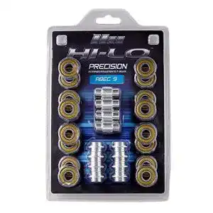 Kugellager Hi-Lo 16ER SET INLINE ABEC 9 608 inkl. Spacer