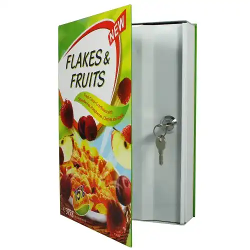 Geldversteck HMF 60936 Safe, als Müsli Cornflakes Packung getarnt