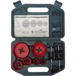 Lochsäge Brüder Mannesmann Werkzeug M44100 Bimetall- 8-tlg