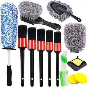 Auto-Reinigungsset MAQ 13er Auto Reinigung Bürsten Pinsel Set