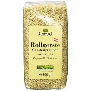 Graupen Alnatura Bio Rollgerste, 6er Pack (6 x 500 g)