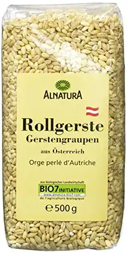 Graupen Alnatura Bio Rollgerste, 6er Pack (6 x 500 g)