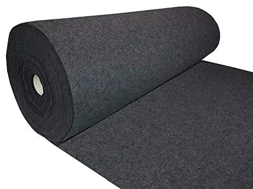 Filz 3mm tukan-tex Filz Dunkelgrau Filzstoff 50x150cm Meterware