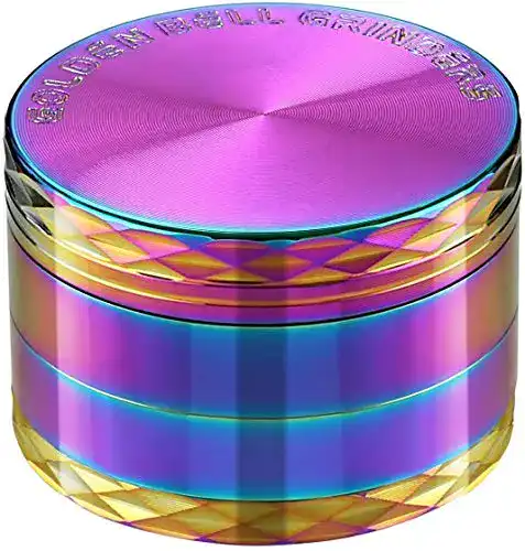 Grinder LIHAO Pollen Crusher Regenbogen Farbe 4-teiliges Set