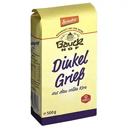 Grießbrei Baby Bauckhof Bauck Bio Dinkel Vollgries, 500 g