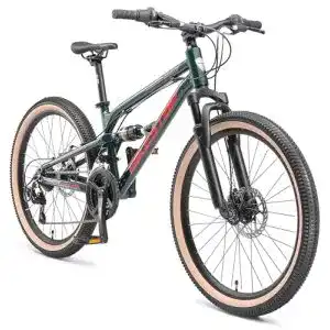 Fahrrad (24 Zoll) BIKESTAR Kinder Fahrrad Aluminium Fully
