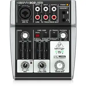 Mini-Mischpult Behringer XENYX 302USB Premium 5-Input Mixer