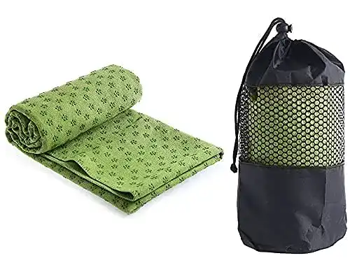 Yoga Handtuch Ivy rutschfest – Mikrofaser Yogatuch