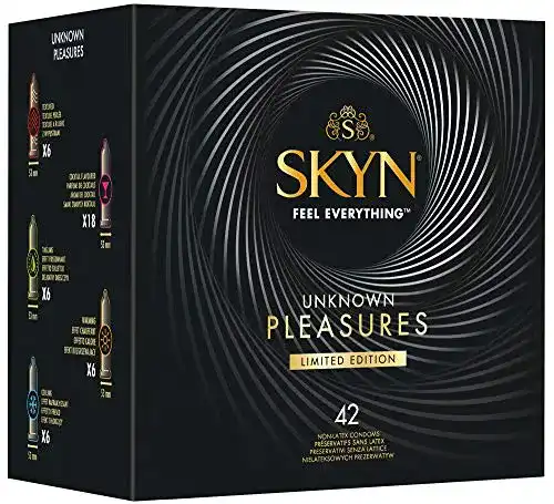 Latexfreie Kondome SKYN Unknown Pleasures 42 ohne Latex