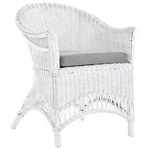 Rattansessel korb.outlet Landhaus Flechtsessel aus Natur-Rattan