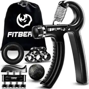 Handtrainer FitBeast zur Kraftsteigerung, Trainingsset – 5er-Pack