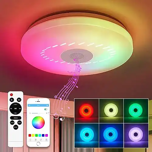 LED-Deckenleuchte Farbwechsel TODEHI 56W RGB LED