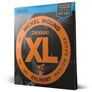Bass-Saiten D’Addario Saiten E-Bass | EXL160BT | vernickelter Stahl