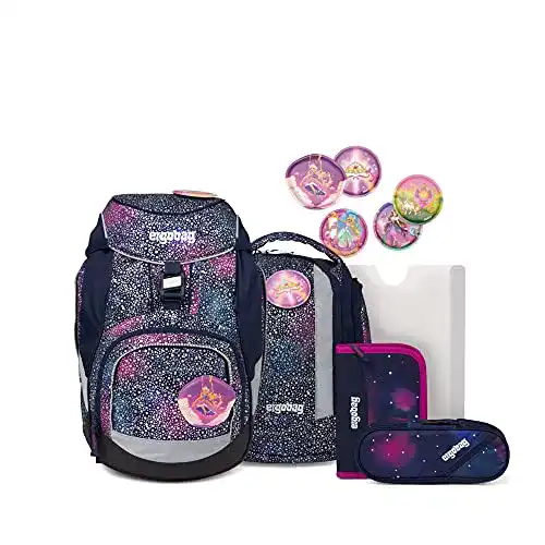 Ergobag-Schulranzen ergobag pack Set ergonomisch, 6-teilig