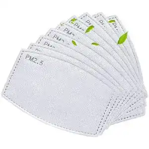 PM-2.5-Filter meleg otthon 100 Stück 5 Schichten PM2.5