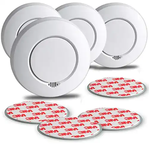 Funkrauchmelder-Set SEBSON Funk Rauchmelder 4er Pack
