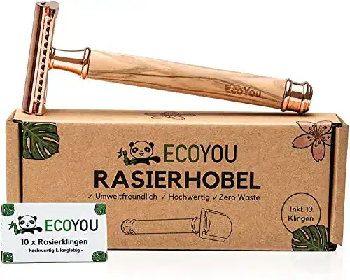 Die beste Rasierhobel Frauen EcoYou Olivenholz Rasierhobel Damen Set 2026 Test Bestseller Rasierhobel Frauen EcoYou Olivenholz Rasierhobel Damen Set