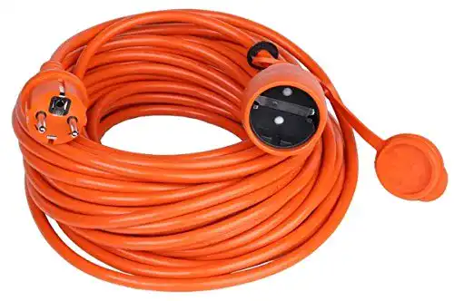 Verlängerungskabel Acar Verlängerung Strom-Kabel, 20 Meter