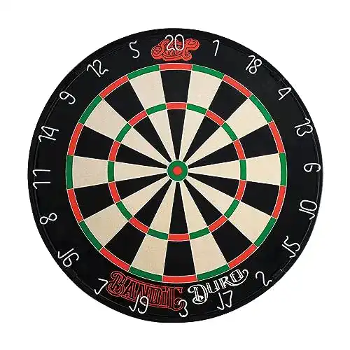 Dartscheiben DMI Bandit Plus klammerfreie Borsten-Dartscheibe