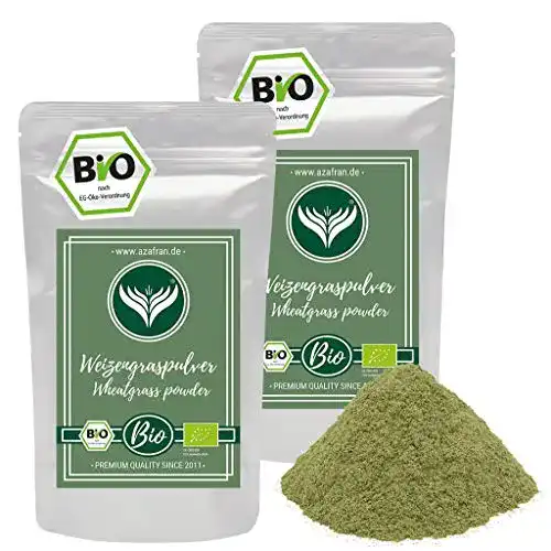 Die beste Weizengraspulver Azafran BIO Weizengras Pulver, 1kg 2026 Test Bestseller Weizengraspulver Azafran BIO Weizengras Pulver, 1kg